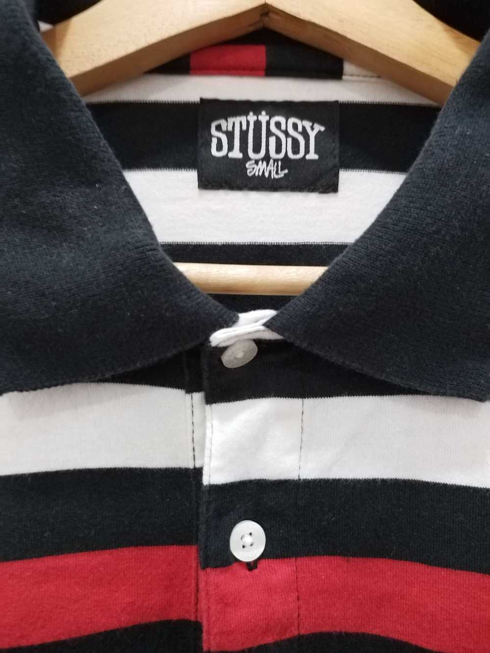 Streetwear × Stussy STUSSY STRIPE LONG SLEEVE SHI… - image 2