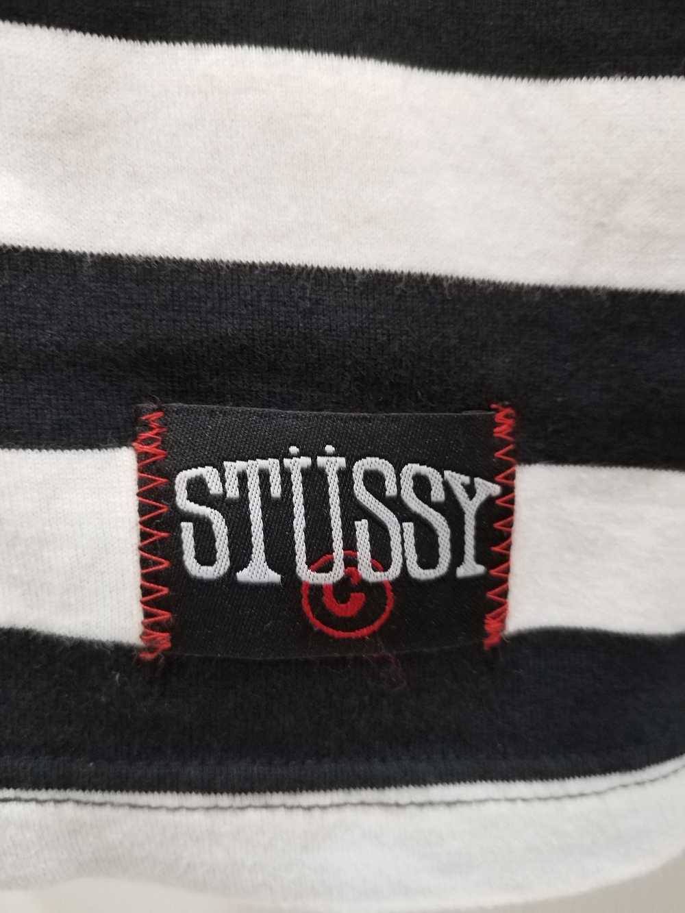 Streetwear × Stussy STUSSY STRIPE LONG SLEEVE SHI… - image 4