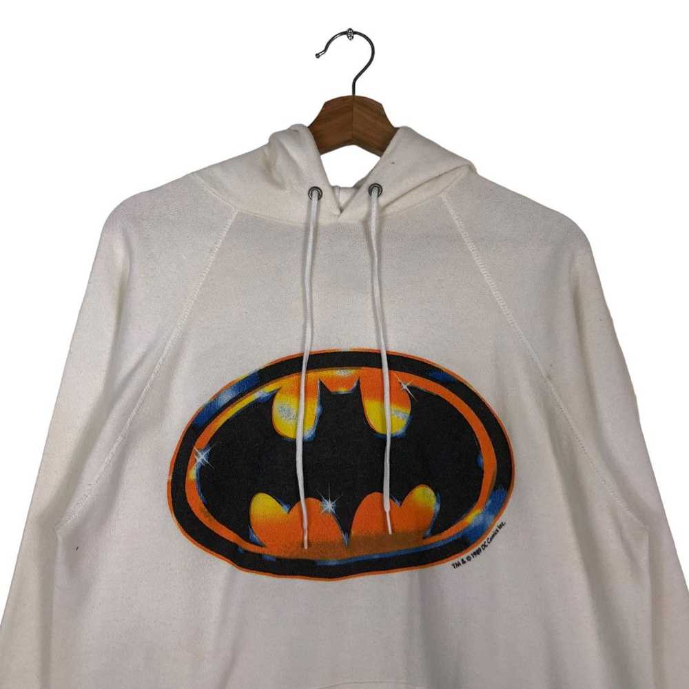 Movie × Vintage 🔥VINTAGE 1989 BATMAN HOODIE BIG … - image 3