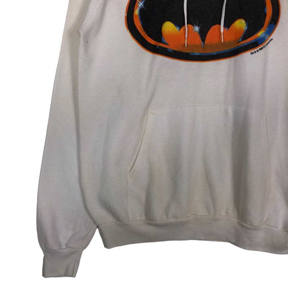 Movie × Vintage 🔥VINTAGE 1989 BATMAN HOODIE BIG … - image 4