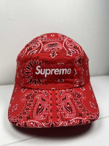 Supreme Supreme Bandana Camp Cap Hat - image 1