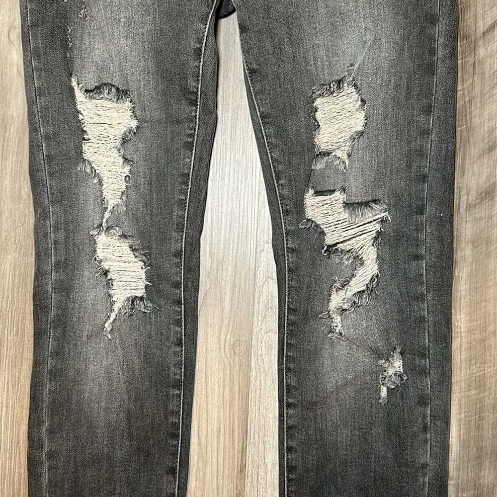 Judy Blue Judy Blue Distressed Skinny Fit Jeans -… - image 5
