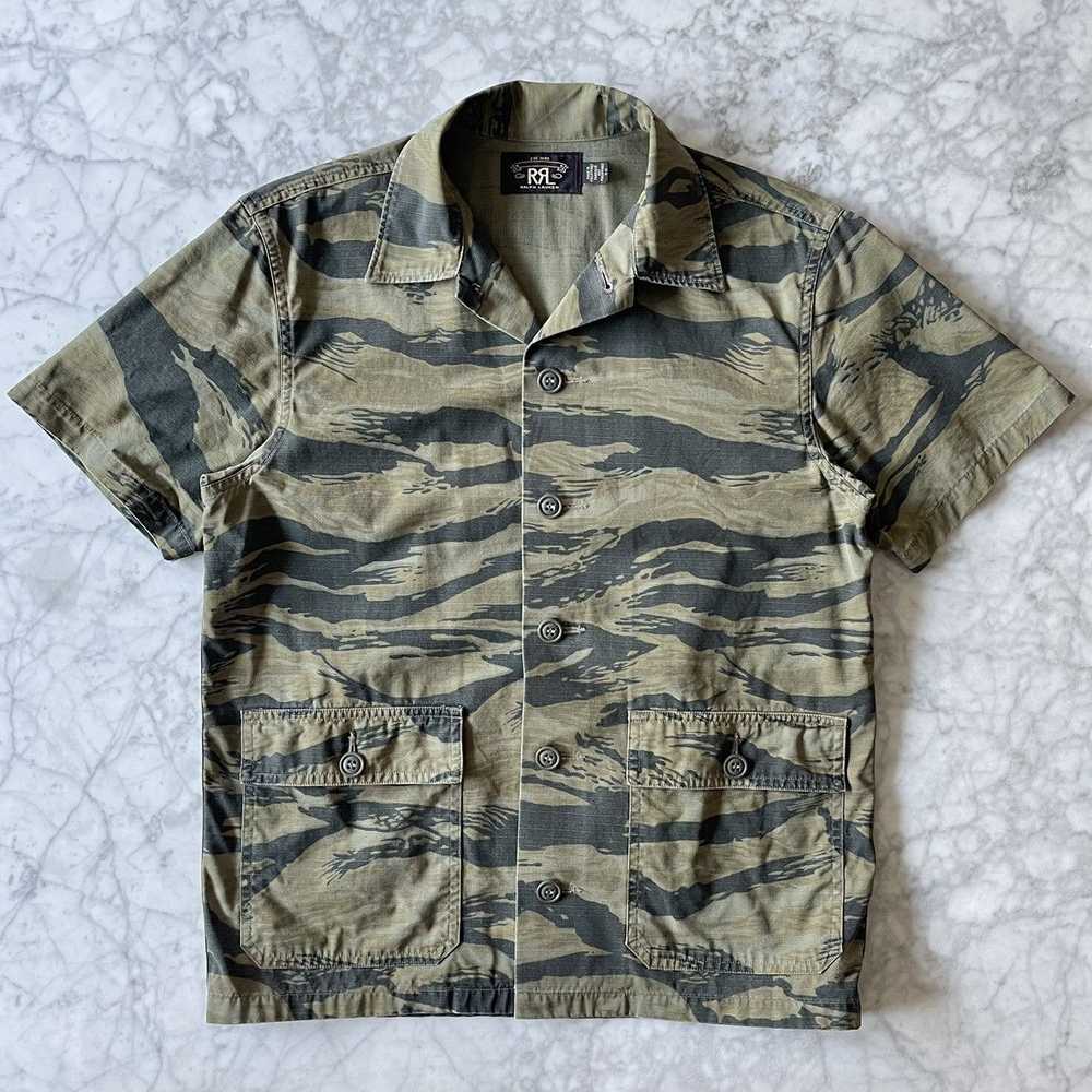 RRL Ralph Lauren Camouflage print shirt - image 1