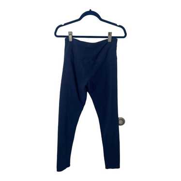 Other Style & Co. Sport SZ S Navy blue leggings - image 1