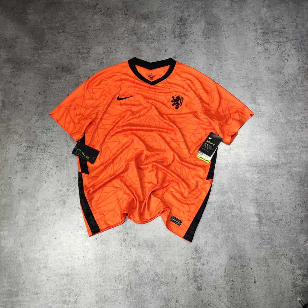 Nike × Rare × Soccer Jersey RARE Netherland Natio… - image 1