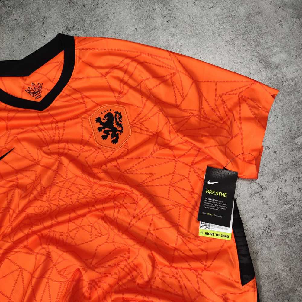 Nike × Rare × Soccer Jersey RARE Netherland Natio… - image 3