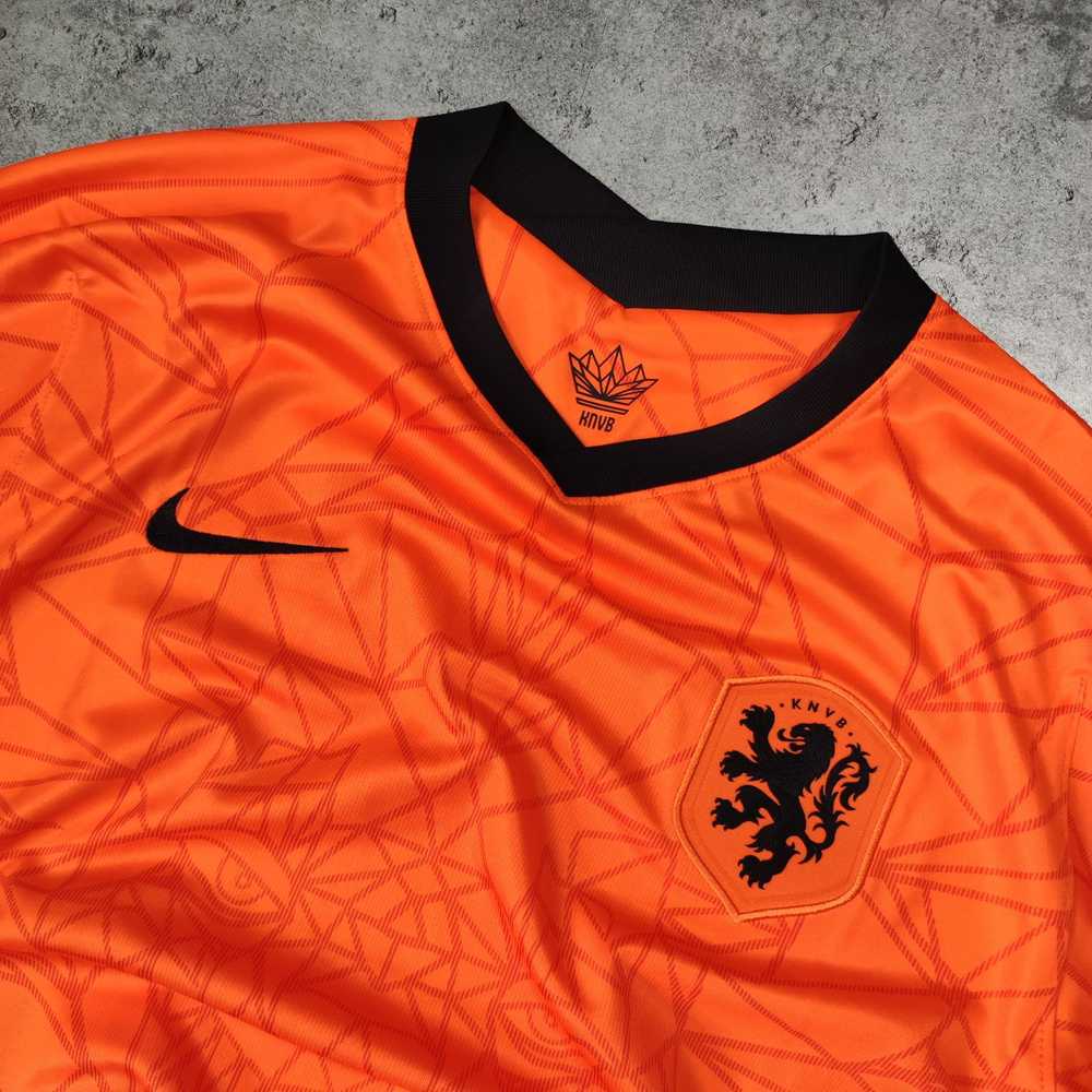 Nike × Rare × Soccer Jersey RARE Netherland Natio… - image 4