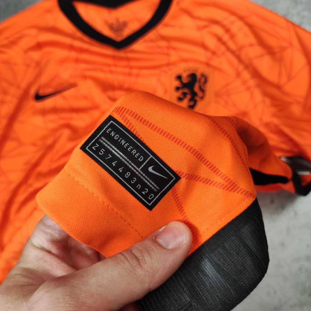 Nike × Rare × Soccer Jersey RARE Netherland Natio… - image 5