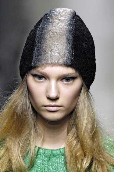 Prada beanie hat black - Gem
