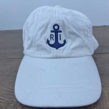 Other Rhode Island Hat Rhode ISland Anchor White … - image 1