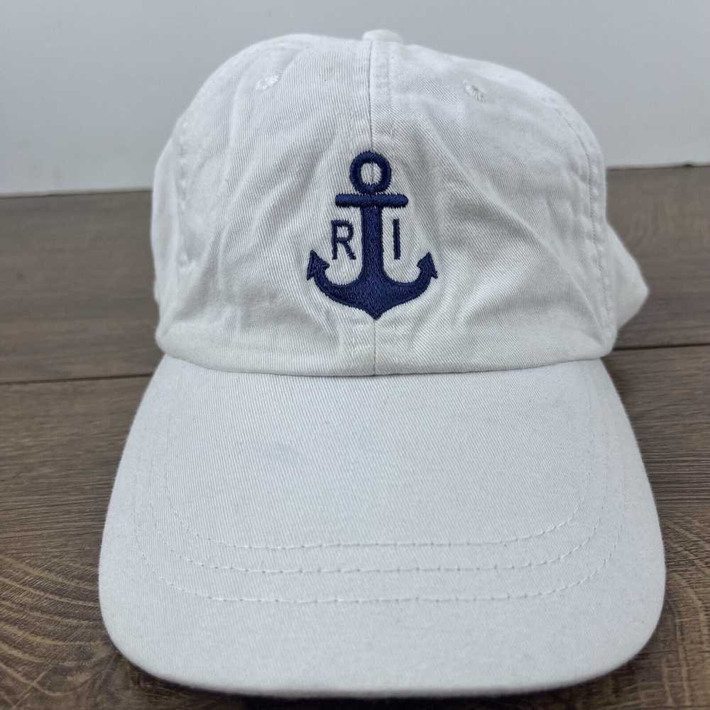 Other Rhode Island Hat Rhode ISland Anchor White … - image 3