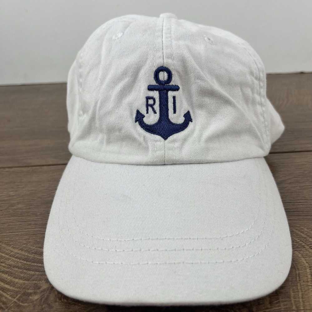 Other Rhode Island Hat Rhode ISland Anchor White … - image 4