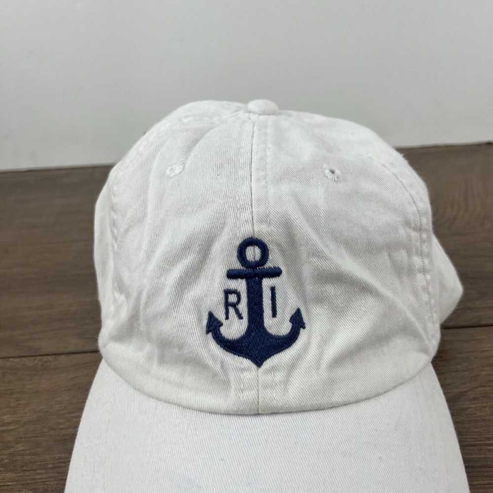 Other Rhode Island Hat Rhode ISland Anchor White … - image 7