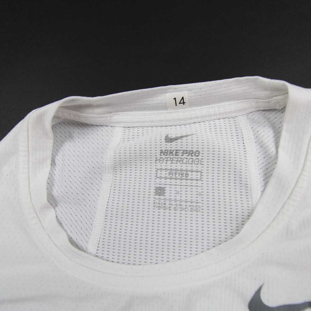 Nike Pro Hypercool Short Sleeve Shirt Men's White… - image 4