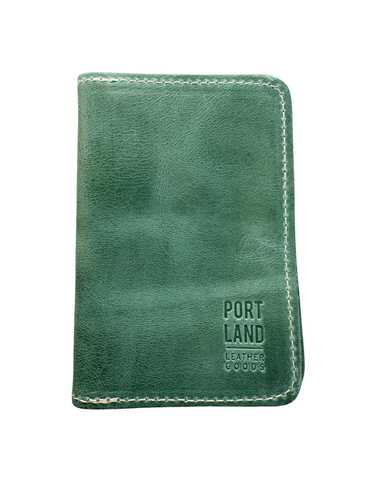Portland Leather Cucumber Passport Cover