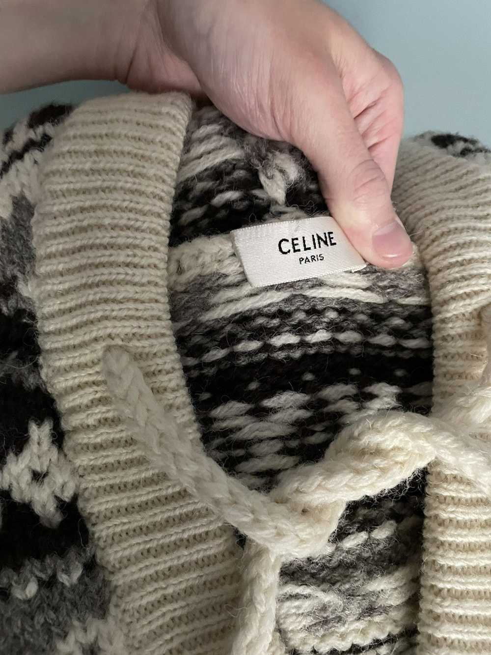 Celine × Hedi Slimane FW21 Shetland Baja Oversize… - image 3