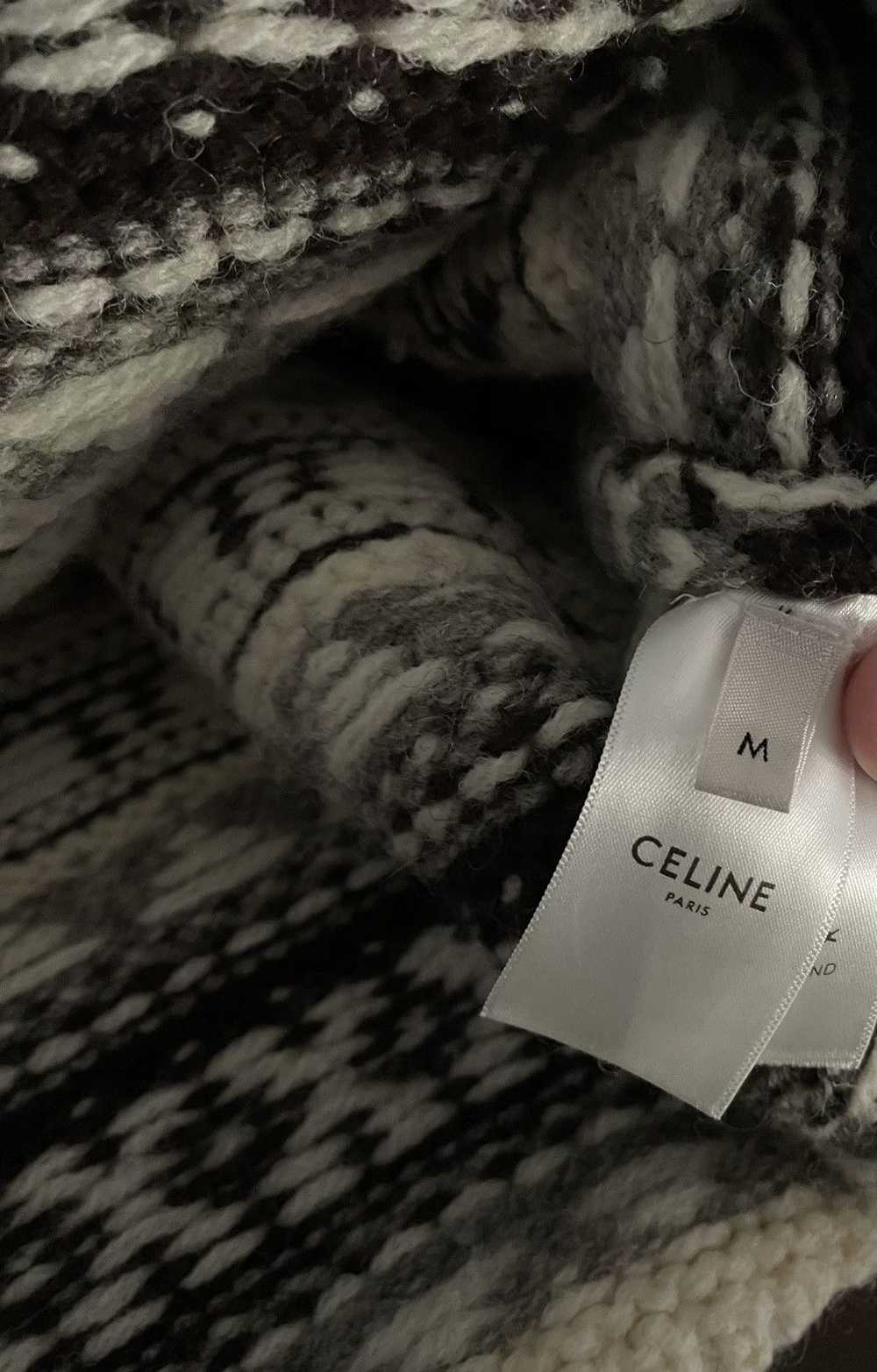 Celine × Hedi Slimane FW21 Shetland Baja Oversize… - image 4