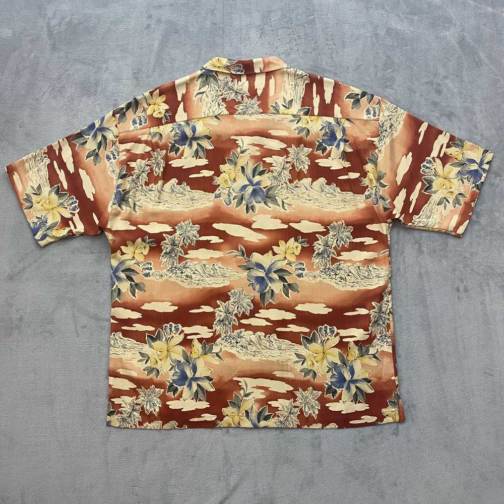 Tommy Bahama Silk Hawaiian Shirt Men 2XL Short Sl… - image 7