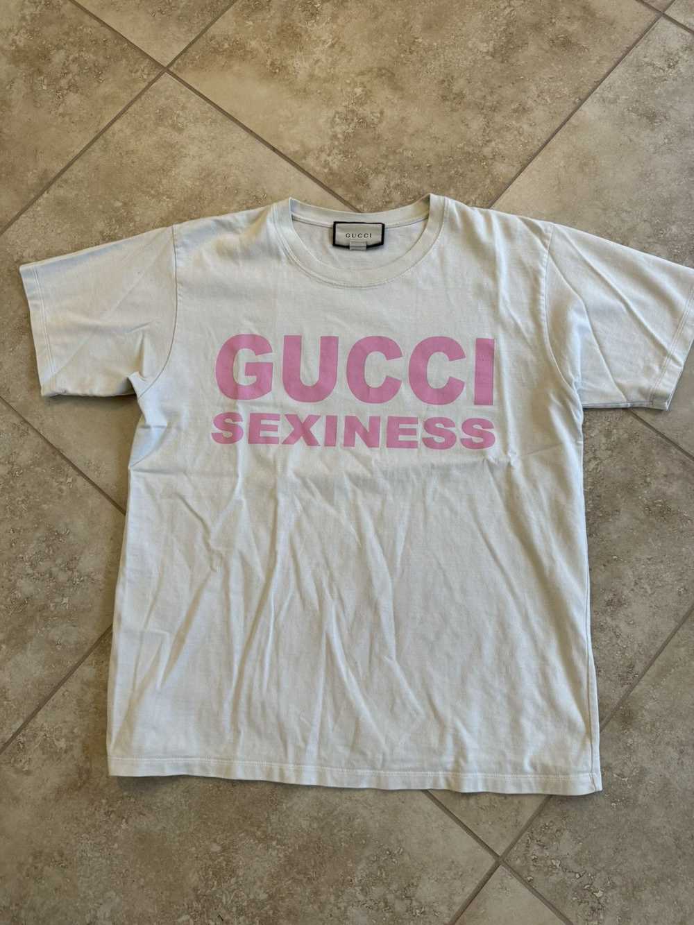 Gucci Gucci Sexiness Tee fits like a large - image 1