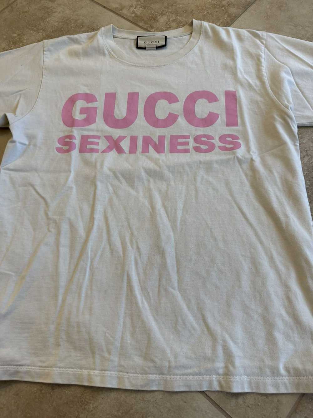 Gucci Gucci Sexiness Tee fits like a large - image 2