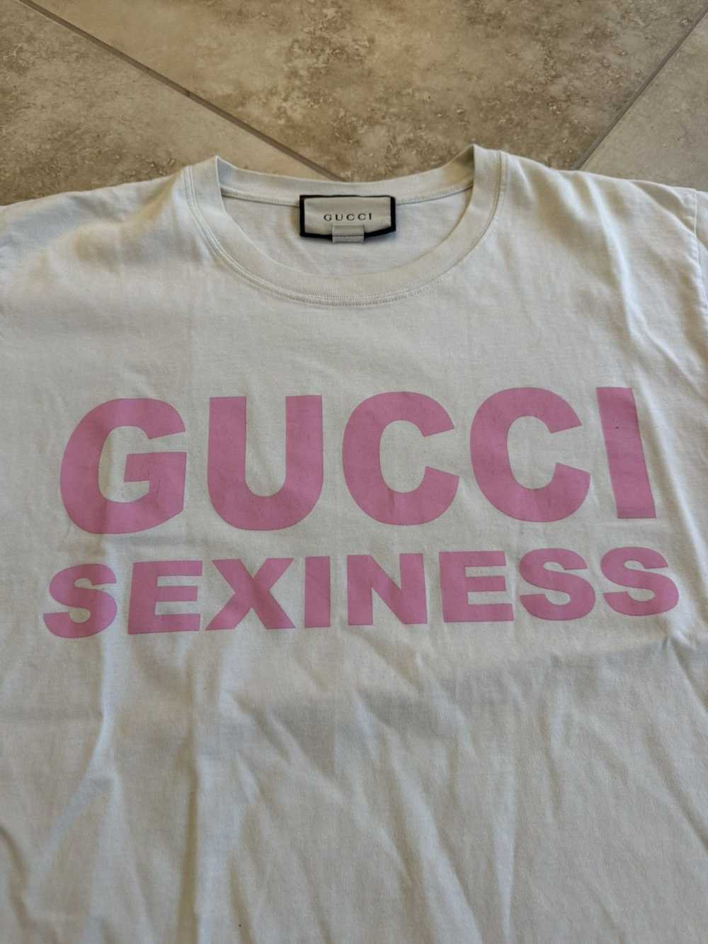 Gucci Gucci Sexiness Tee fits like a large - image 3