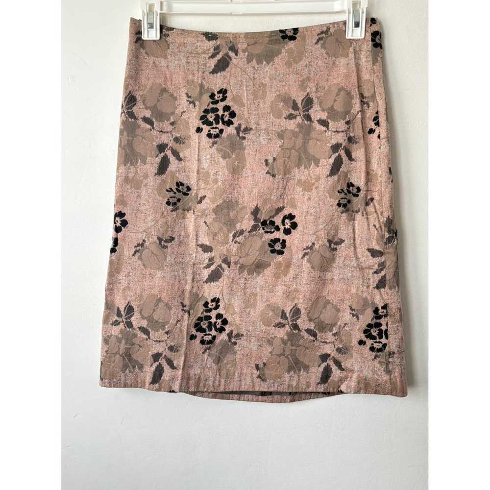 Dries Van Noten Silk mid-length skirt - image 2