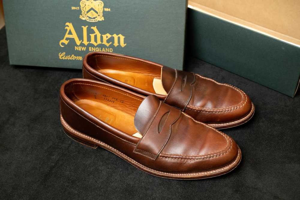 Alden Alden Chromexcel Penny Loafers 17831F - image 8