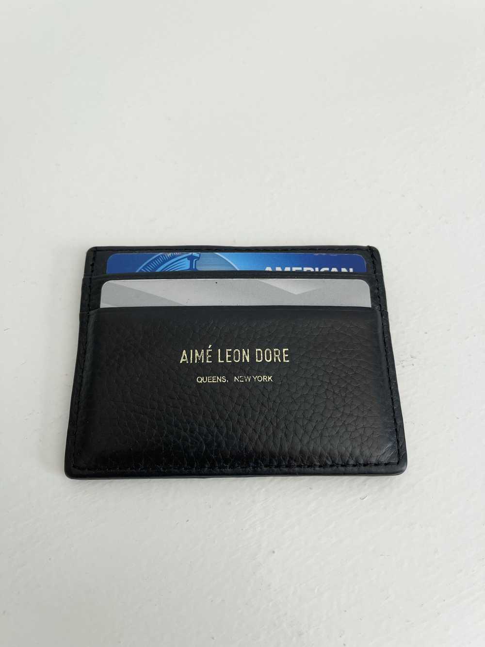 Aime Leon Dore Aime Leon Dore Wallet Leather Blac… - image 1