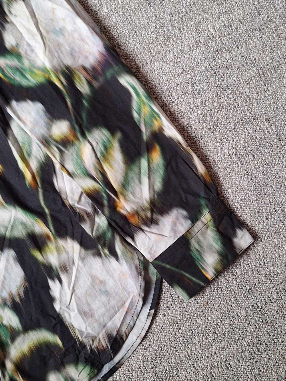 Kenzo Kenzo Floral Print Poplin Hooded Shirt in B… - image 7