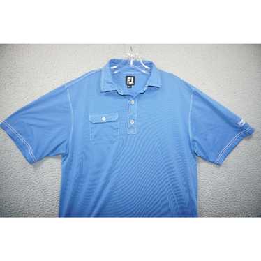 Footjoy Footjoy Golf Polo Shirt Mens Large Blue Sh
