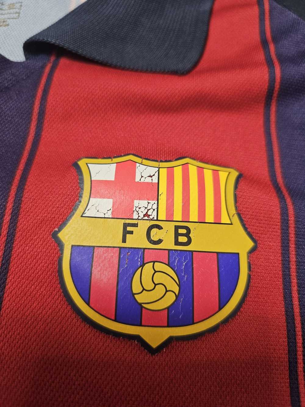 F.C. Barcelona × Soccer Jersey × Vintage BARCELON… - image 4