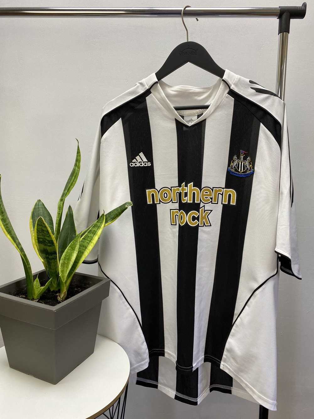 Adidas × Soccer Jersey × Vintage Newcastle United… - image 1