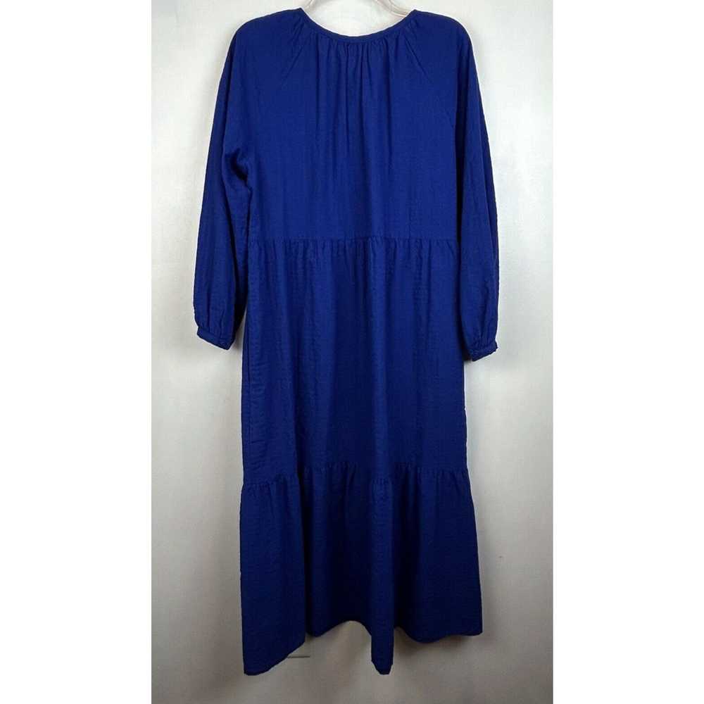 Old Navy Old Navy Maxi Dress L Tiered Balloon Sle… - image 2