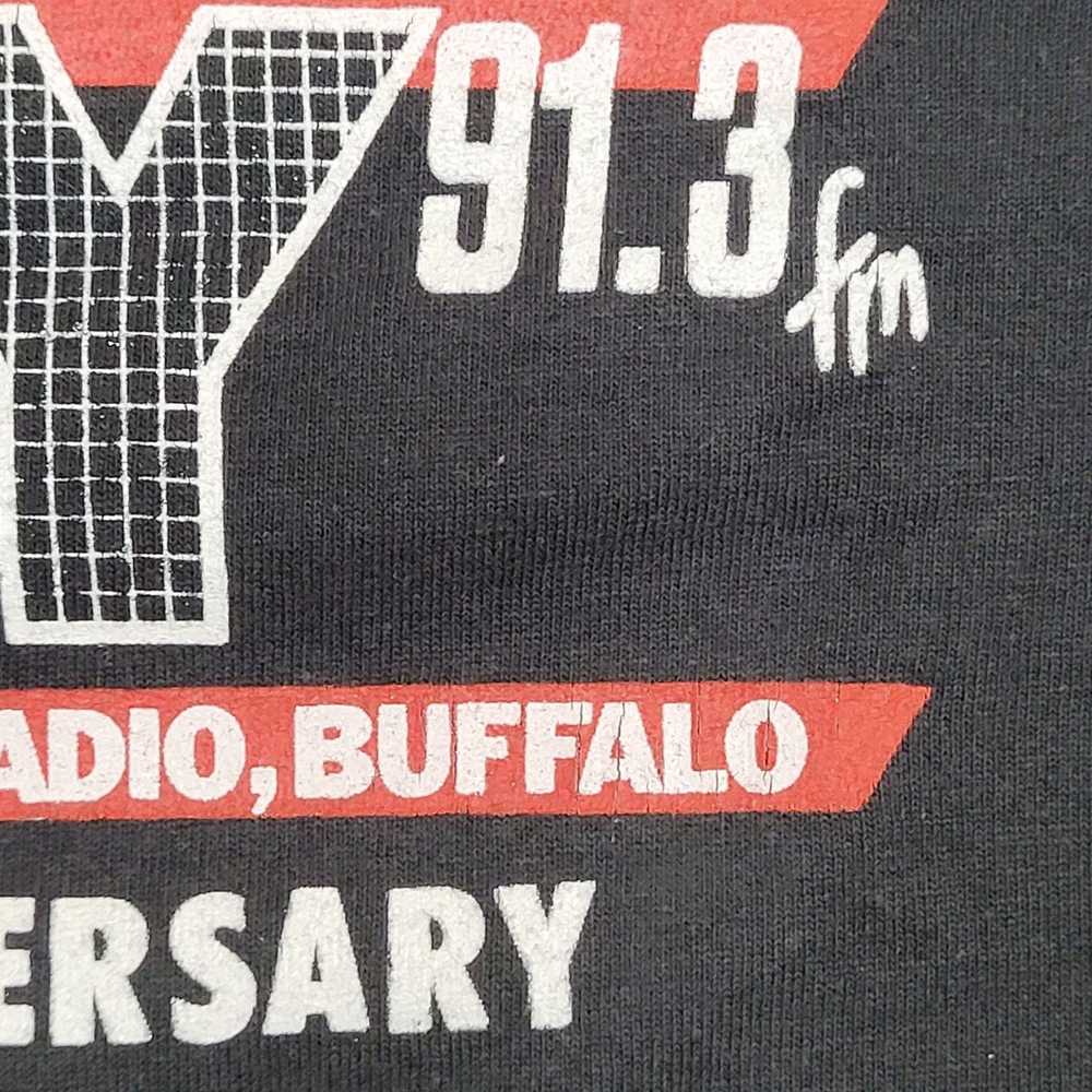 Screen Stars Vintage 90s SUNY Buffalo Radio Shirt… - image 8