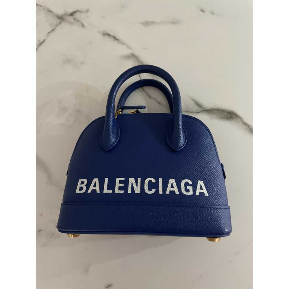 Balenciaga Ville Top Handle leather handbag - image 6