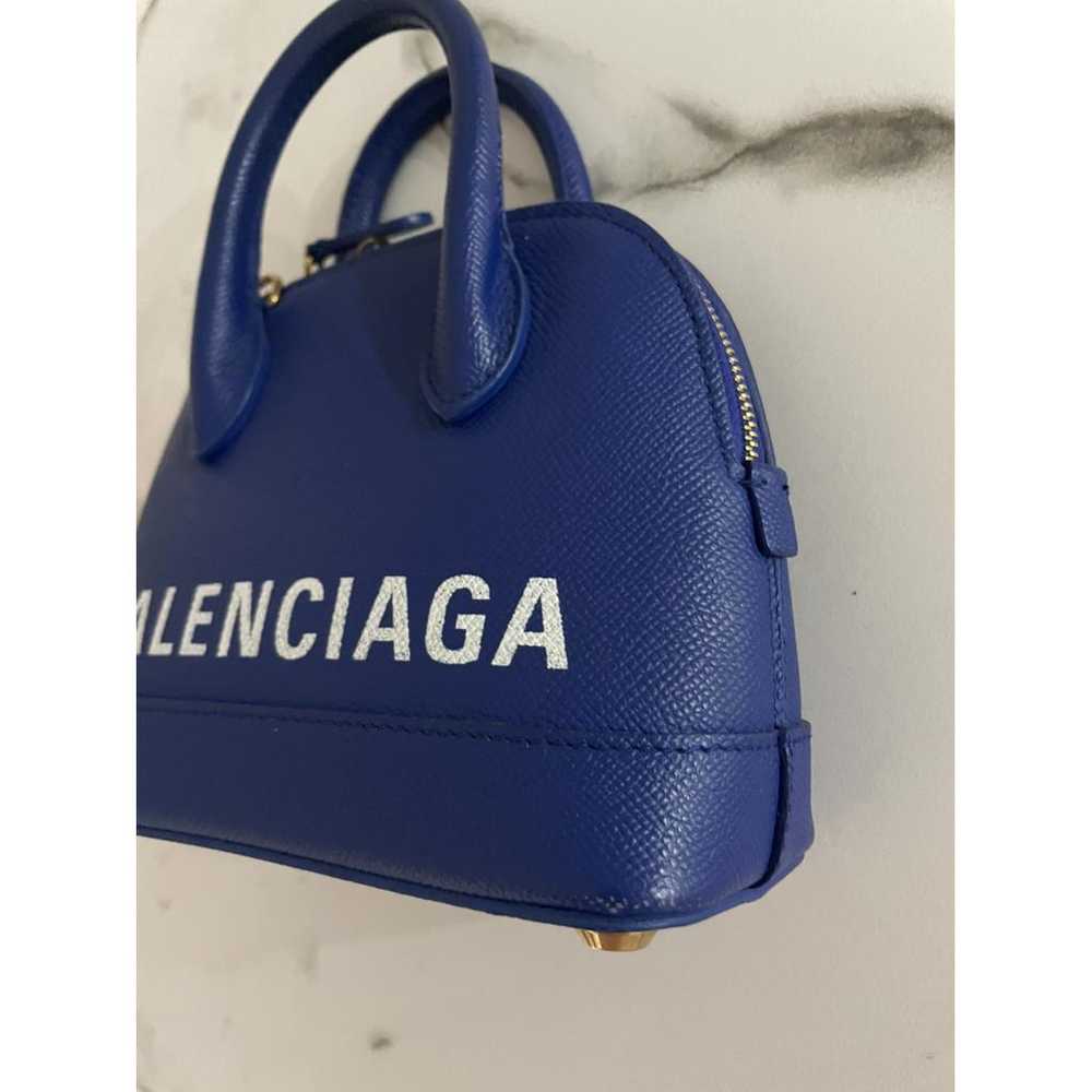 Balenciaga Ville Top Handle leather handbag - image 8