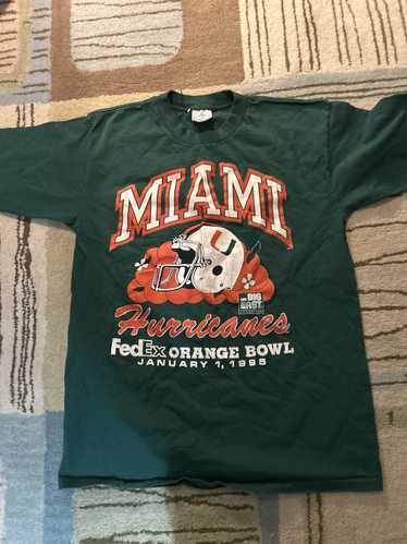 Vintage University of Miami Vintage Orange bowl s… - image 1