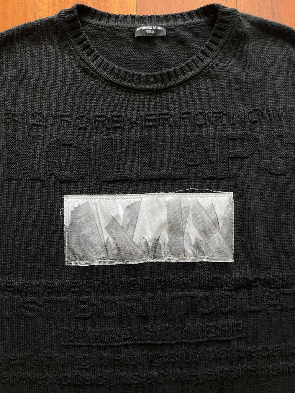 Raf Simons Archive Redux Oversized Kollaps Patch … - image 2