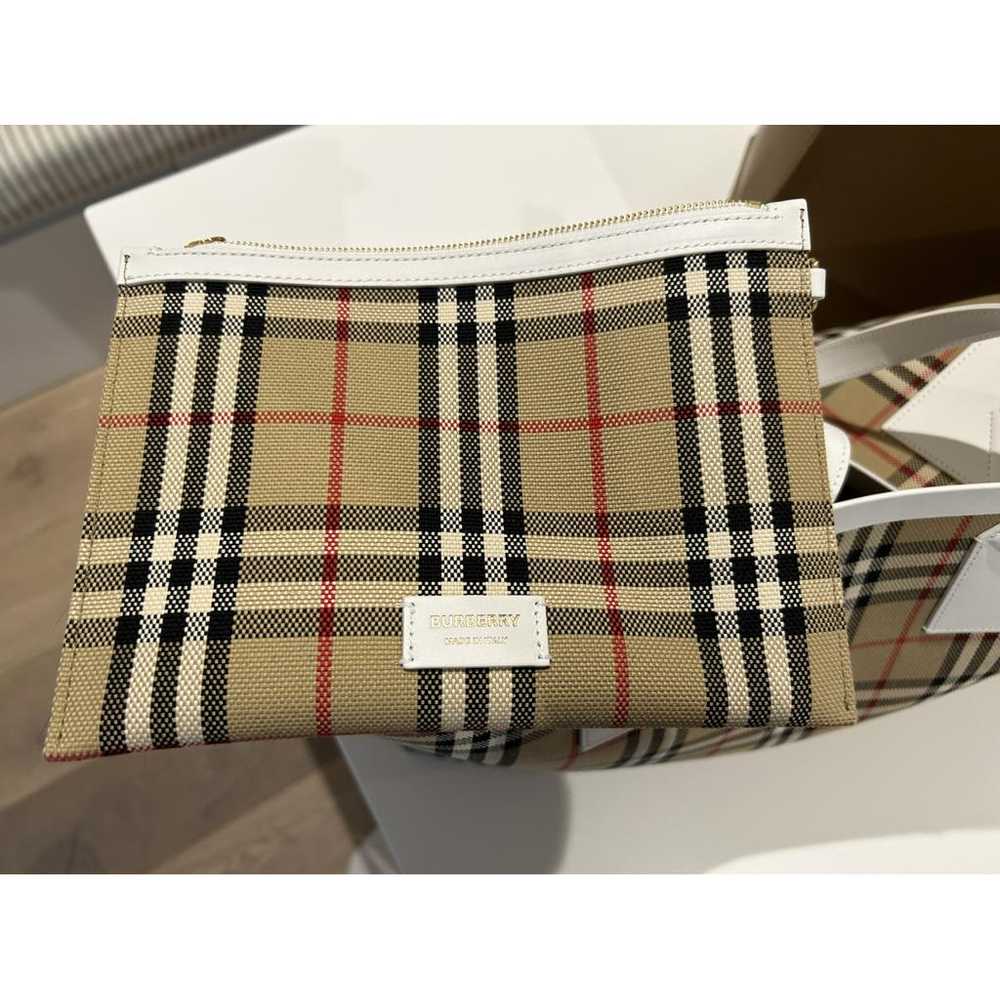 Burberry The Giant cloth tote - image 8