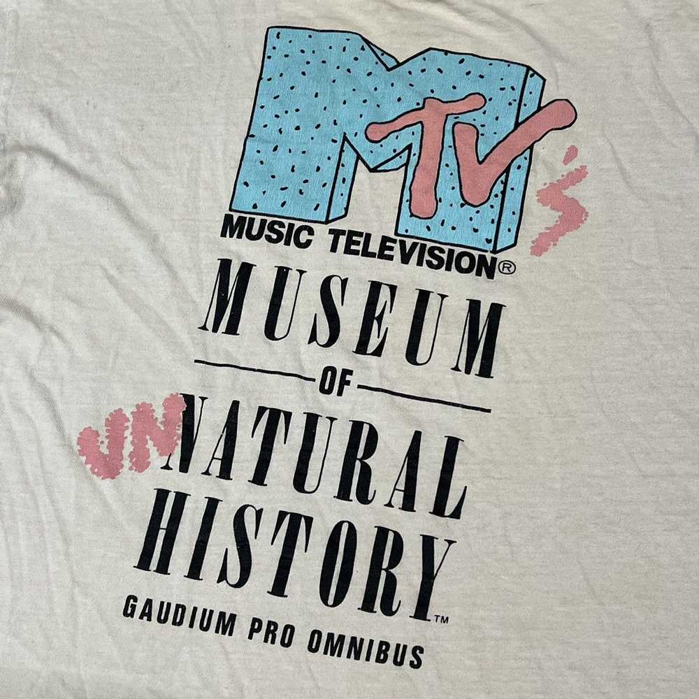 Mtv × Vintage 80s MTV “Unnatural History” Promo S… - image 2