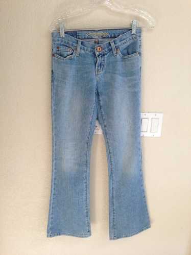American Eagle Hipster Light Blue Jeans Size 2