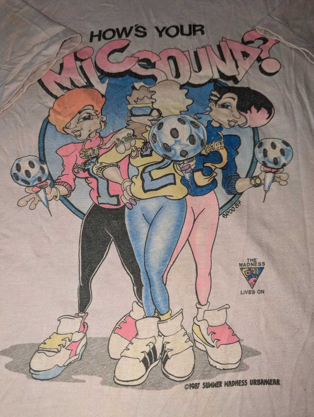 Vintage Vintage '80s salt n Peppa rap tee shirt - image 2