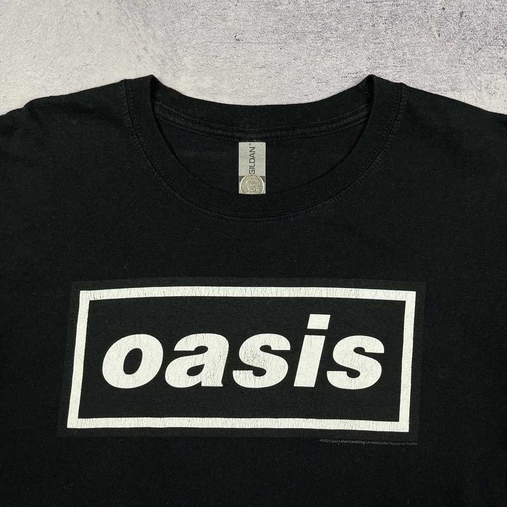 Band Tees × Rock T Shirt × Vintage Vintage Oasis … - image 3