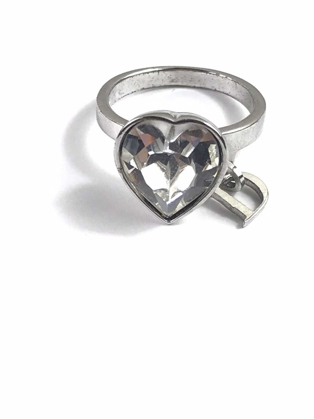 Dior Dior Crystal Heart Ring - image 1