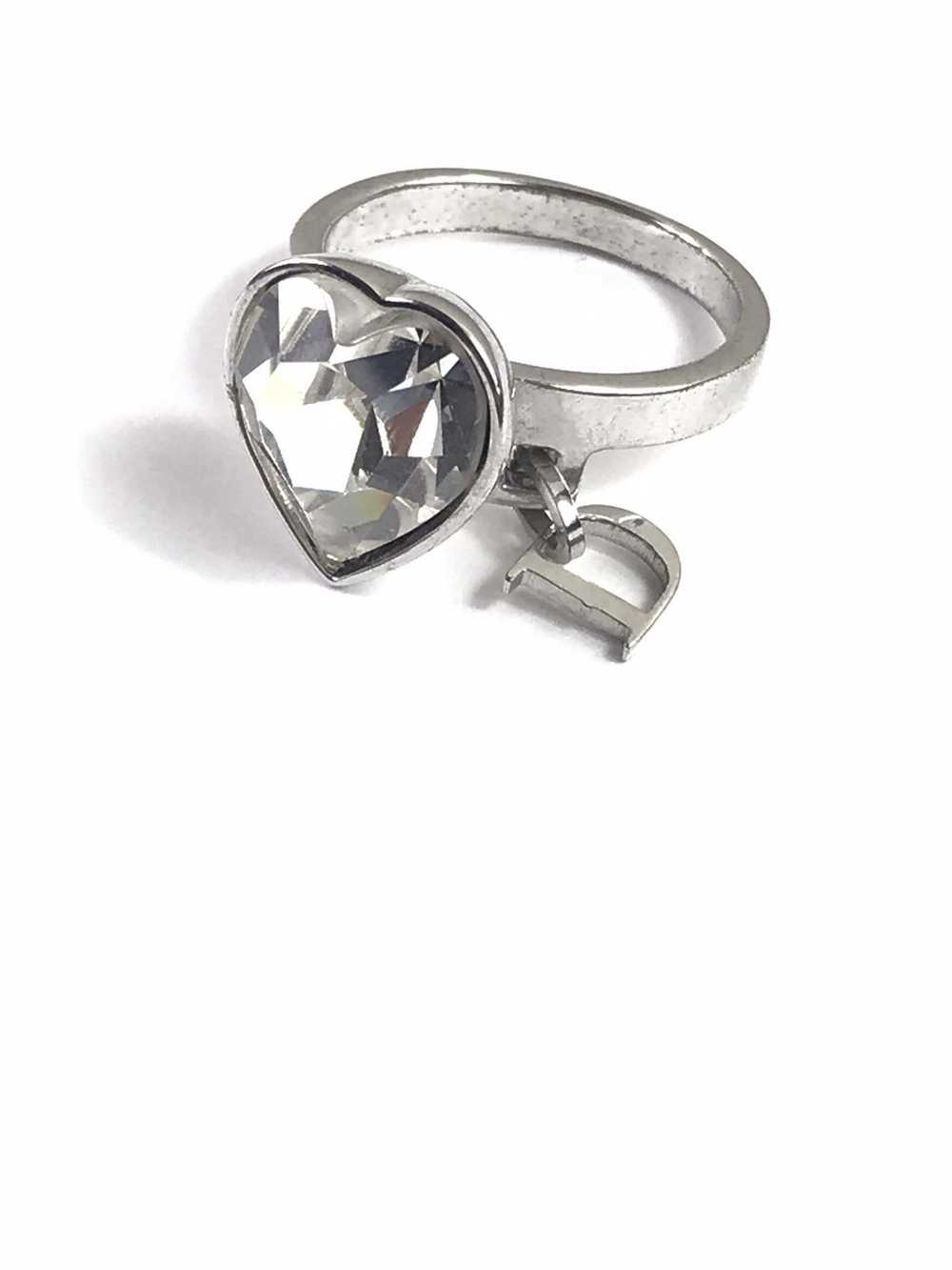 Dior Dior Crystal Heart Ring - image 2