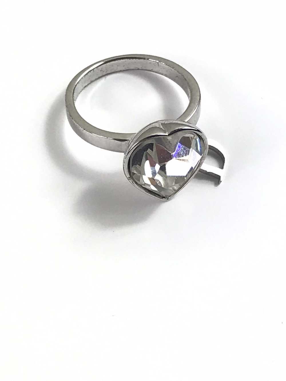Dior Dior Crystal Heart Ring - image 3