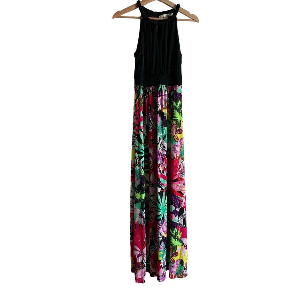 Boston Proper Boston Proper Tropical Floral Skirt… - image 1