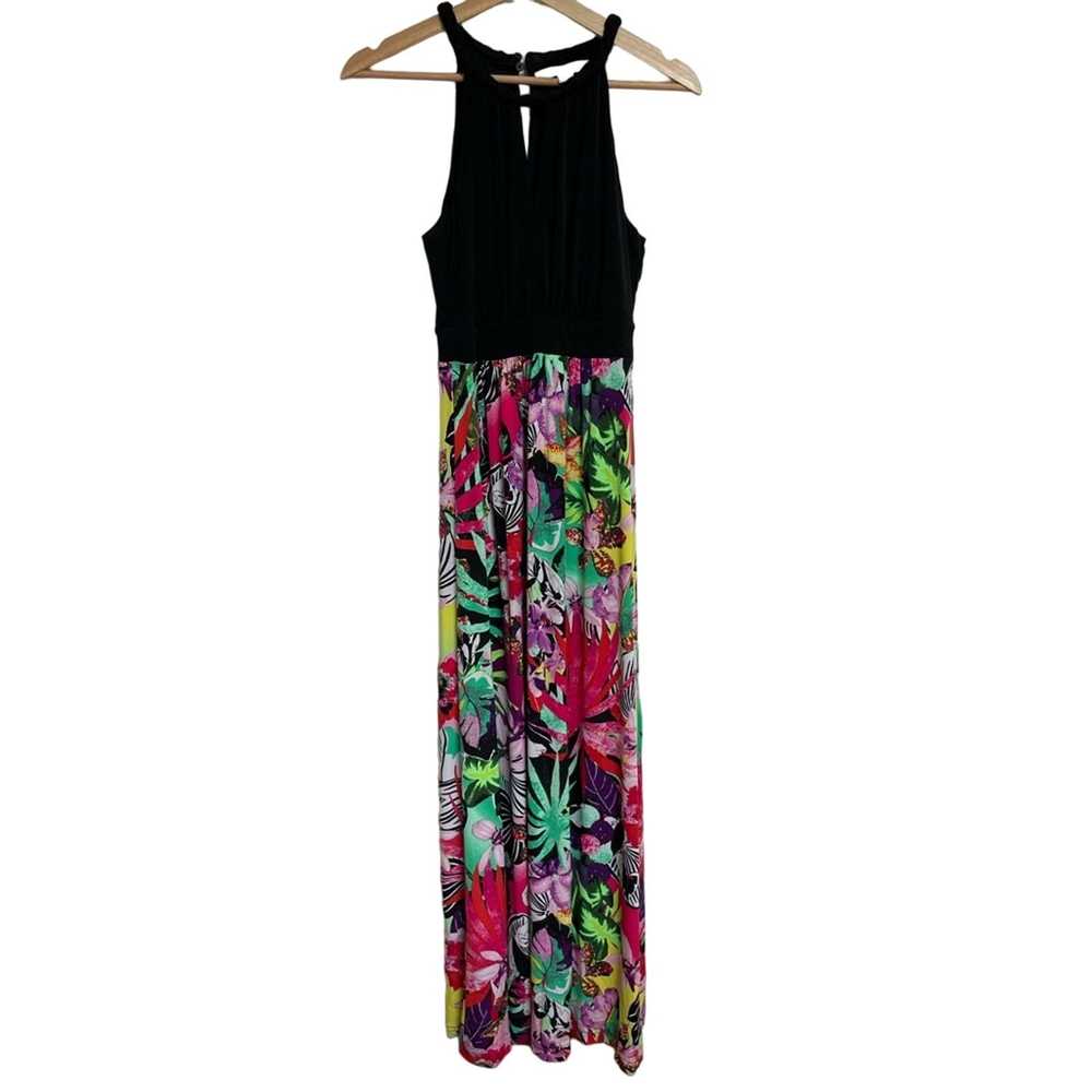 Boston Proper Boston Proper Tropical Floral Skirt… - image 2