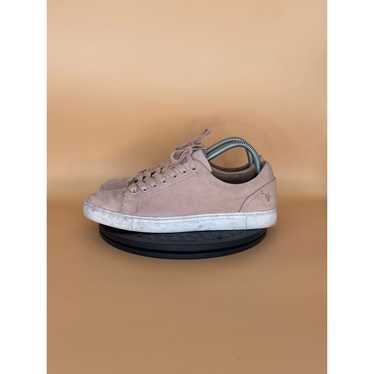 Frye Womens Frye Leather Round Toe Sneakers Size … - image 1