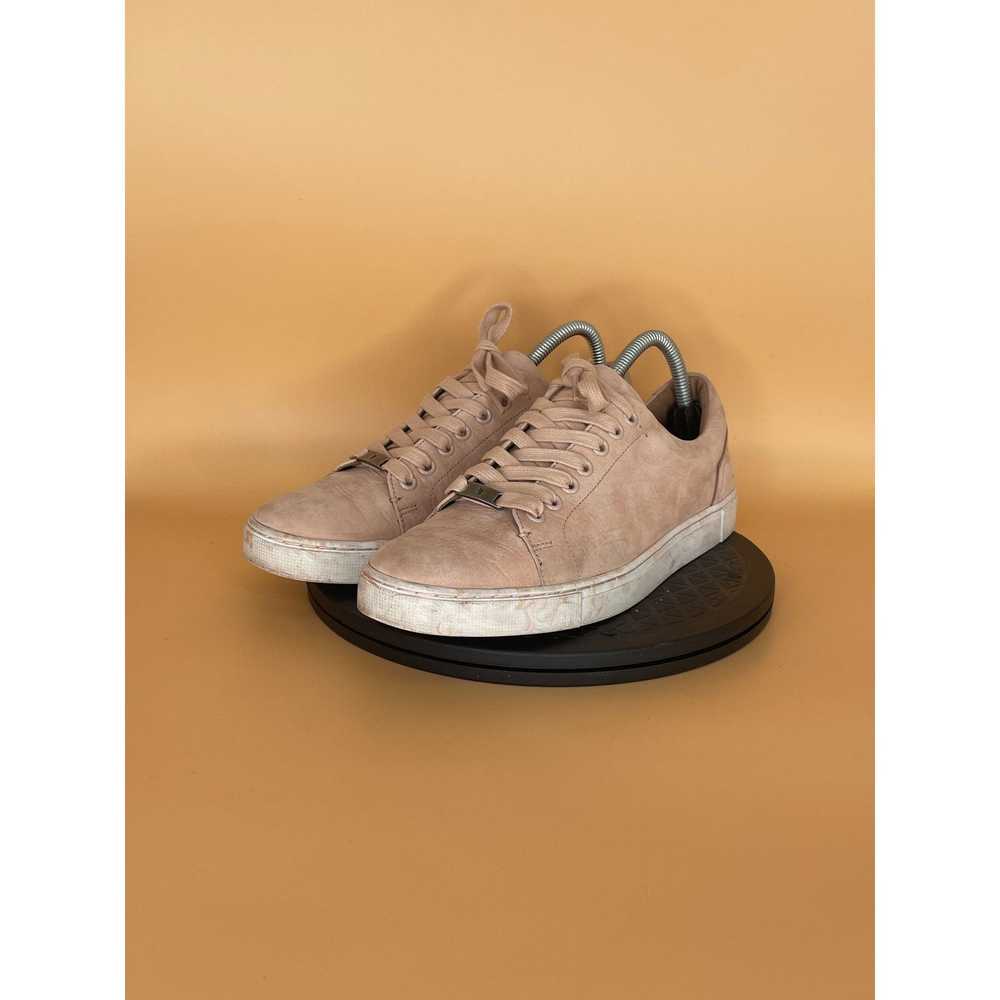 Frye Womens Frye Leather Round Toe Sneakers Size … - image 2